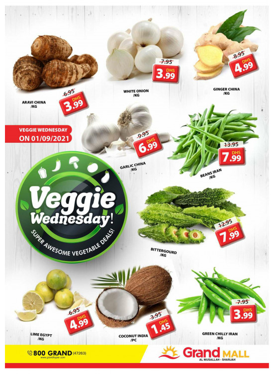Veggie Wednesday - Grand Mall Sharjah