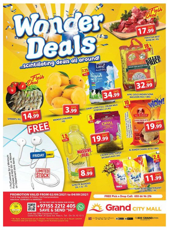 Wonder Deals - Grand City Mall