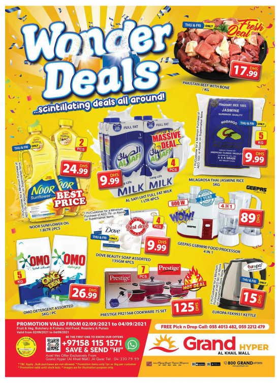 Wonder Deals - Grand Hyper Al Khail Mall