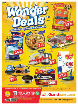 Wonder Deals - Grand Hypermarket Jebel Ali