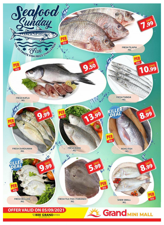 Seafood Sunday - Grand Mini Mall