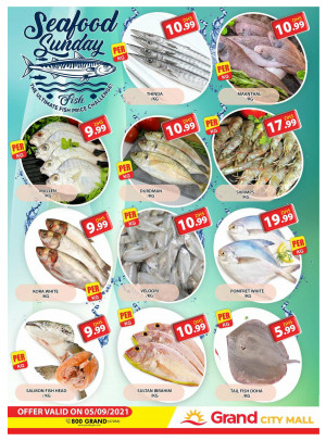 Seafood Sunday - Grand City Mall