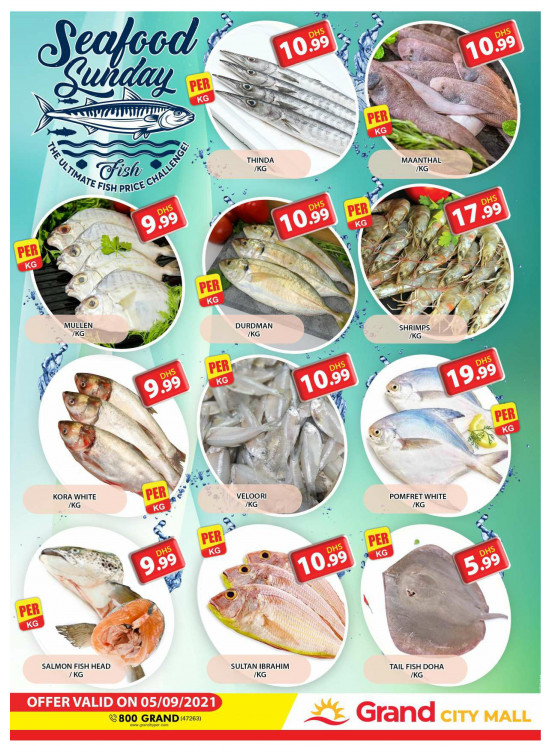 Seafood Sunday - Grand City Mall