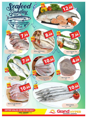 Seafood Sunday - Grand Hyper Muhaisnah