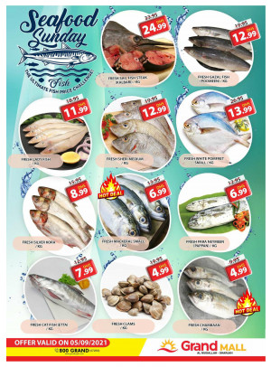 Seafood Sunday - Grand Mall Sharjah