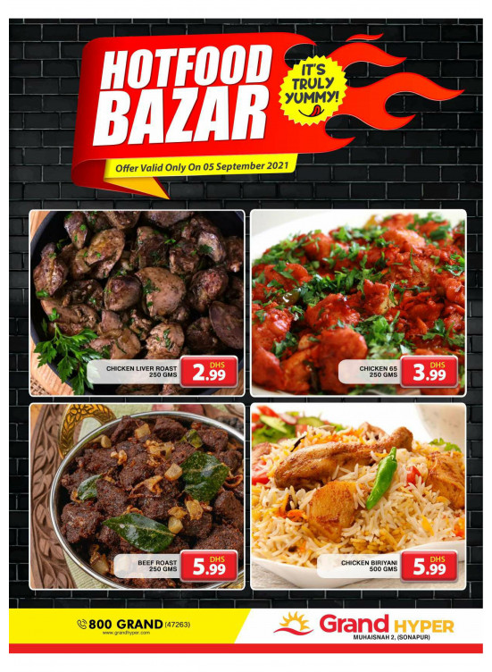 Hot Food Bazar - Grand Hyper Muhaisnah