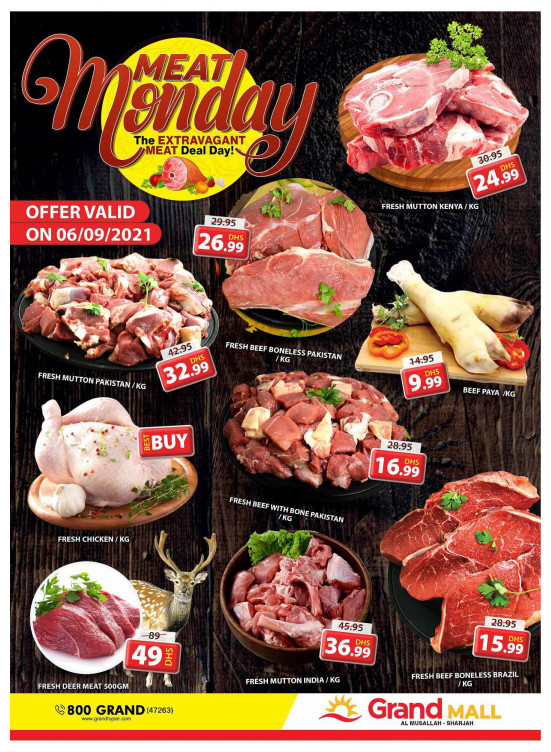 Meat Monday - Grand Mall Sharjah