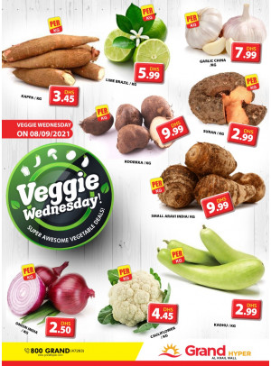 Veggie Wednesday - Grand Hyper Al khail Mall