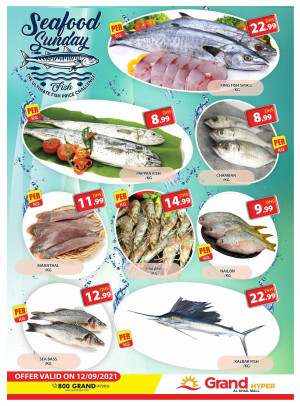 Seafood Sunday - Grand Hyper Al Khail Mall