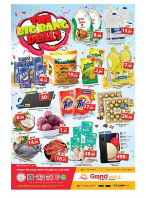 The Big Bang Deals - Grand Mall Sharjah