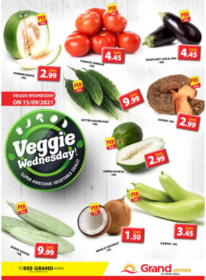 Veggie Wednesday - Grand Hyper Al khail Mall