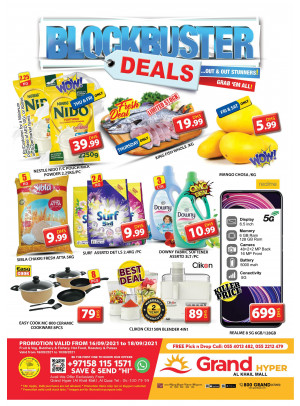 Blockbuster Deals - Grand Hyper Al Khail Mall