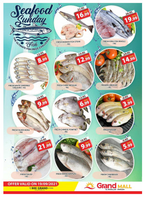 Seafood Sunday - Grand Mall Sharjah