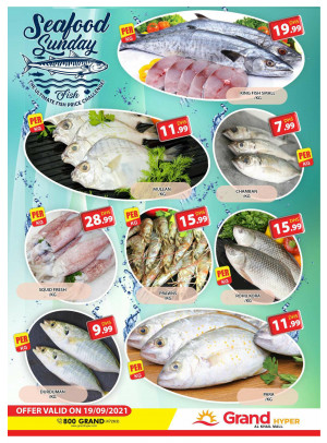 Seafood Sunday - Grand Hyper Al Khail Mall