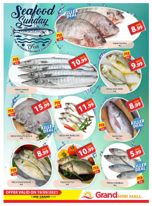 Seafood Sunday - Grand Mini Mall