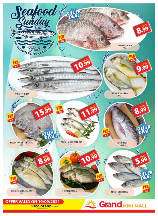 Seafood Sunday - Grand Mini Mall