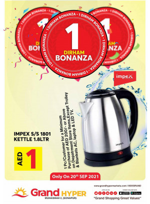 1 Dirham Bonanza - Grand Hyper Muhaisnah