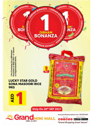 1 Dirham Bonanza - Grand Mini Mall
