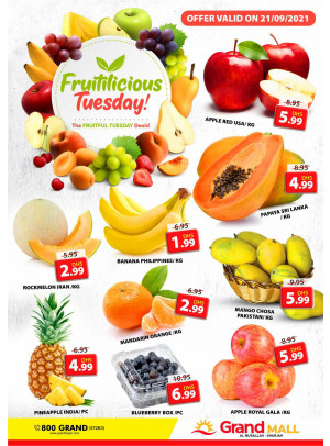 Fruitilicious Tuesday - Grand Mall Sharjah