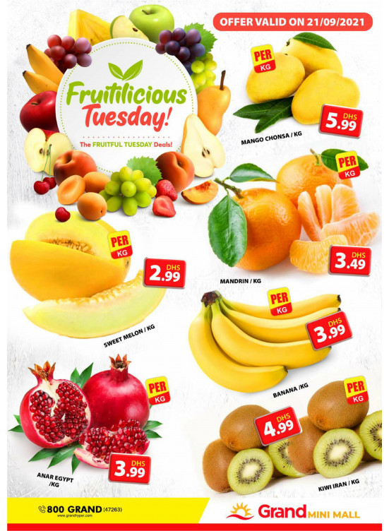 Fruitilicious Tuesday - Grand Mini Mall