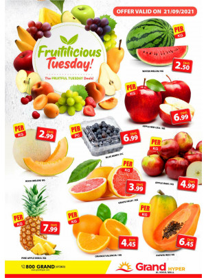 Fruitilicious Tuesday - Grand Hyper Al Khail Mall