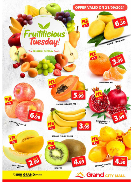 Fruitilicious Tuesday - Grand City Mall