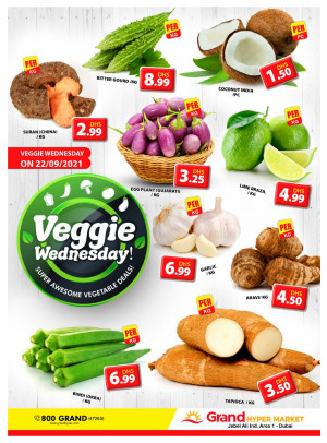 Veggie Wednesday - Grand Hypermarket Jebel Ali