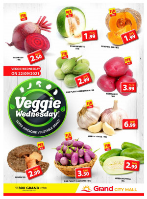 Veggie Wednesday - Grand City Mall