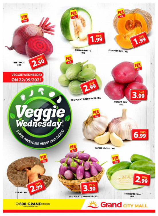 Veggie Wednesday - Grand City Mall
