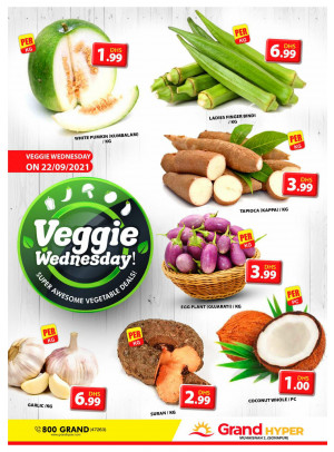 Veggie Wednesday - Grand Hyper Muhaisnah