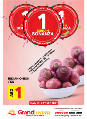 1 Dirham Bonanza - Grand Hyper Muhaisnah