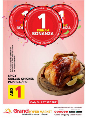 1 Dirham Bonanza - Grand Hypermarket Jebel Ali