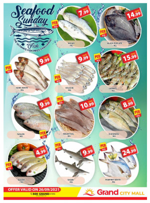 Seafood Sunday - Grand City Mall