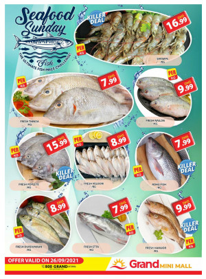 Seafood Sunday - Grand Mini Mall