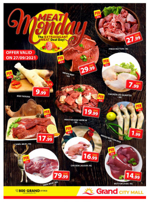 Meat Monday - Grand City Mall