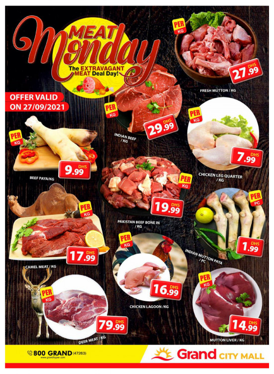 Meat Monday - Grand City Mall