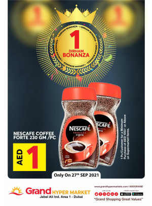 1 Dirham Bonanza - Grand Hypermarket Jebel Ali