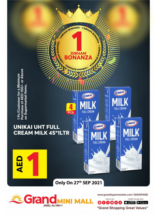 1 Dirham Bonanza - Grand Mini Mall