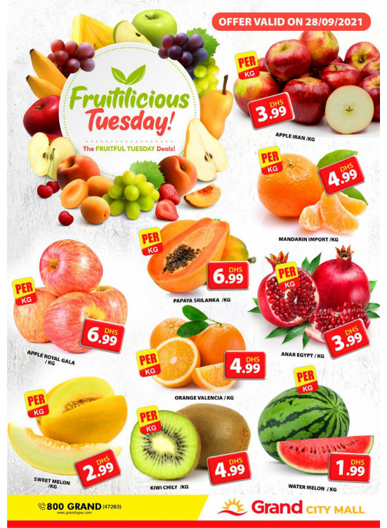 Fruitilicious Tuesday - Grand City Mall