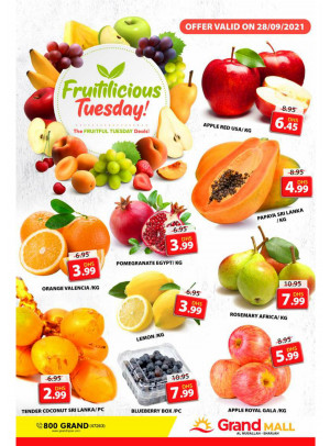 Fruitilicious Tuesday - Grand Mall Sharjah