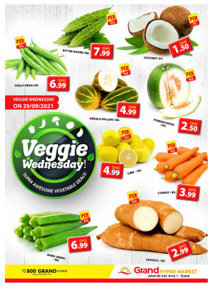 Veggie Wednesday - Grand Hypermarket Jebel Ali