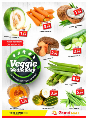 Veggie Wednesday - Grand Mall Sharjah