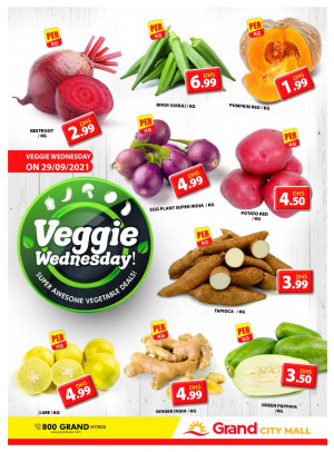 Veggie Wednesday - Grand City Mall