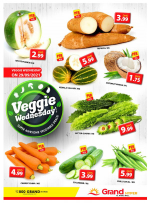 Veggie Wednesday - Grand Hyper Al khail Mall