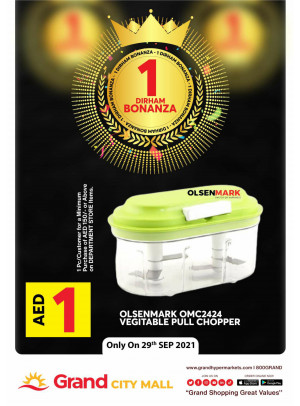 1 Dirham Bonanza - Grand City Mall
