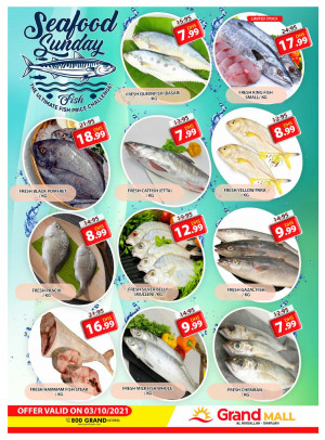 Seafood Sunday - Grand Mall Sharjah