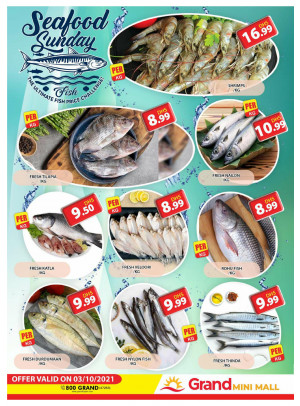 Seafood Sunday - Grand Mini Mall