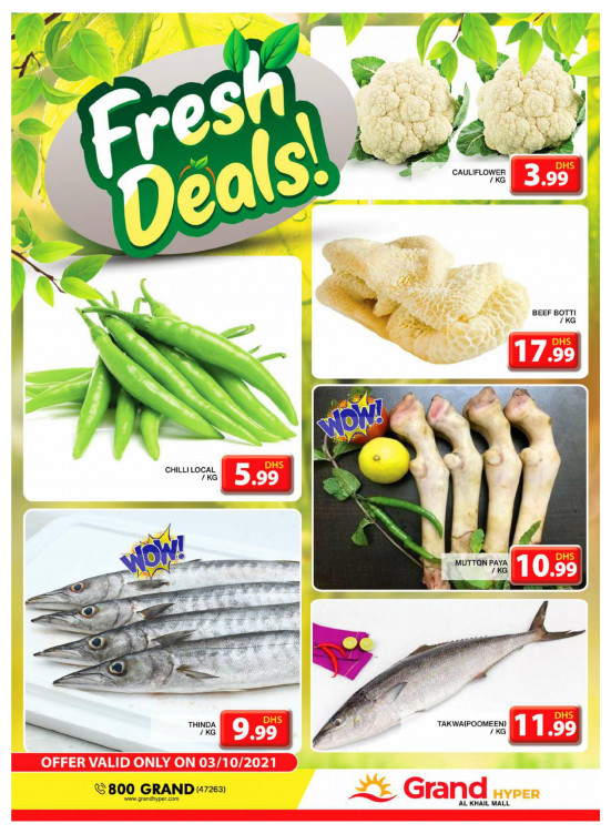 Fresh Deals - Grand Hyper Al Khail Mall