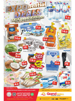 Midweek Deals - Grand Mall Sharjah
