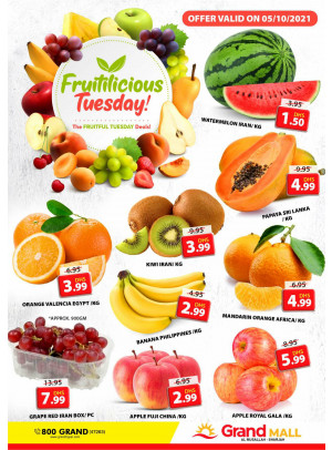 Fruitilicious Tuesday - Grand Mall Sharjah